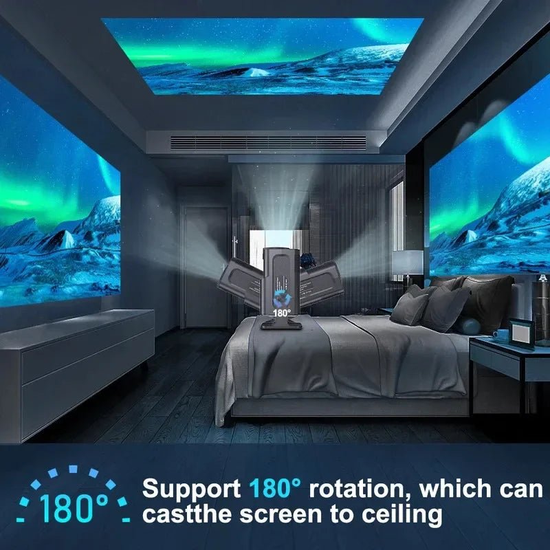 2025 4K Android 11 Projector Native 1080P 390ANSI HY320 mini Dual Wifi6 BT5.0 1920*1080P Cinema portable Projetor upgrated HY300 - Magcubic Store