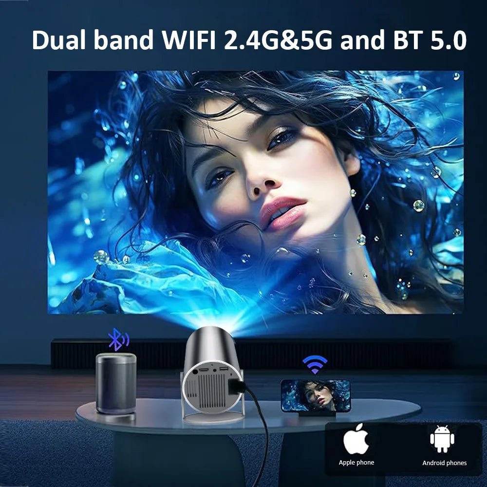 2025 DITONG HY300 pro Plus HD 4K Projector portatil 1280x720P Android LED Video Home Theater Cinema Proyector Movie HY320 mini - Magcubic Store