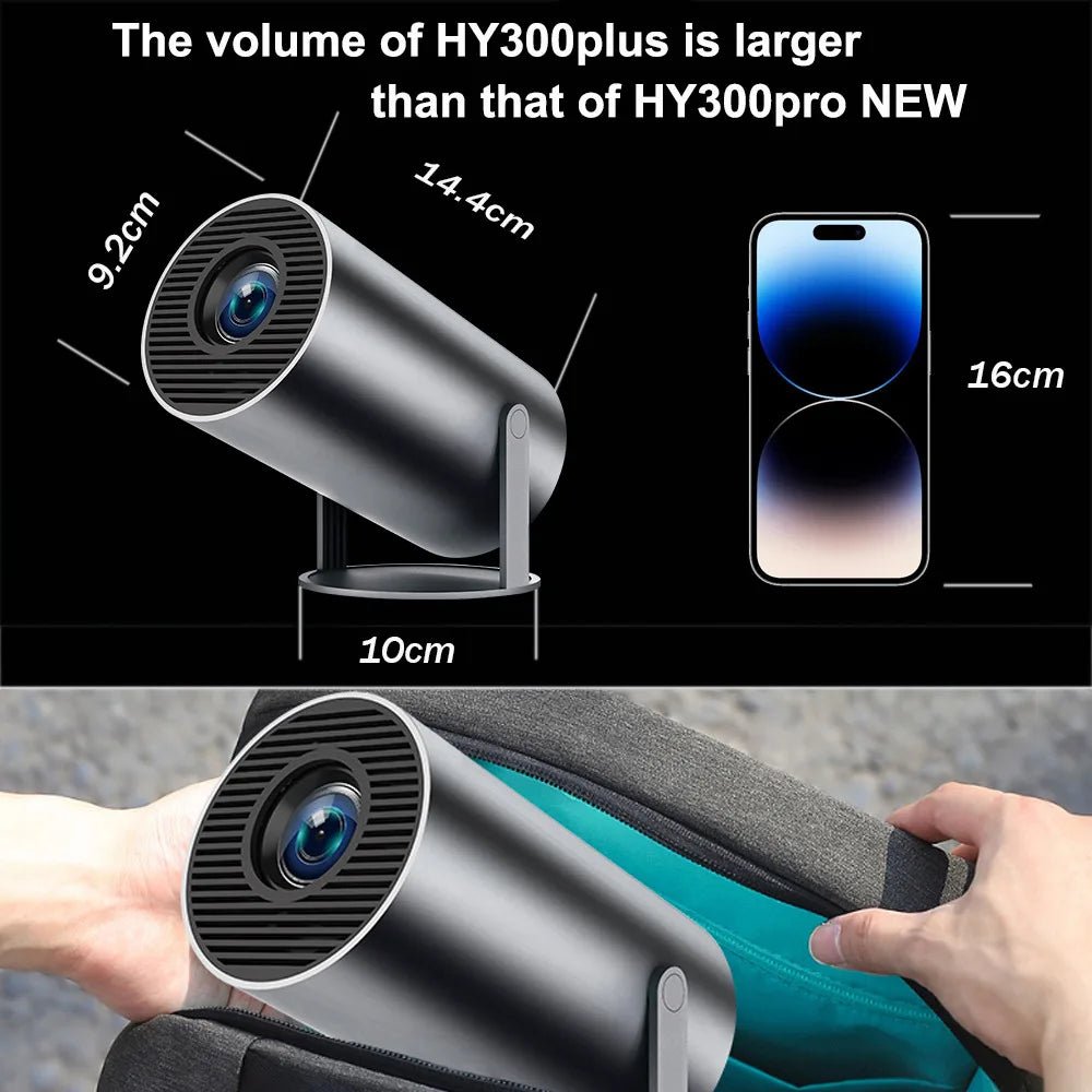 2025 DITONG HY300 pro Plus HD 4K Projector portatil 1280x720P Android LED Video Home Theater Cinema Proyector Movie HY320 mini - Magcubic Store