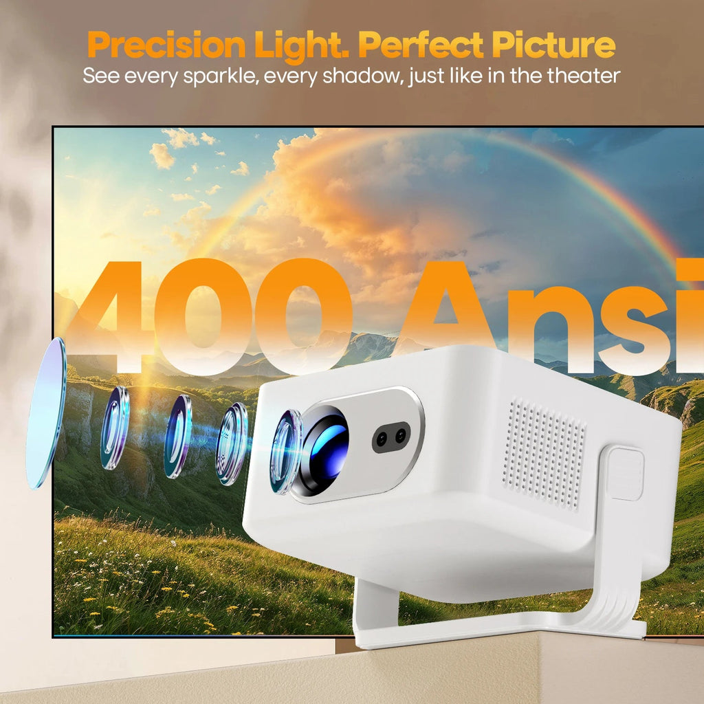 Magcubic Android 14 Auto Focus HY300Max Portable Projector 400ANSI WiFi6 Projector Support 8K Full HD Home Outdoor Cinema HY300 - Magcubic Store