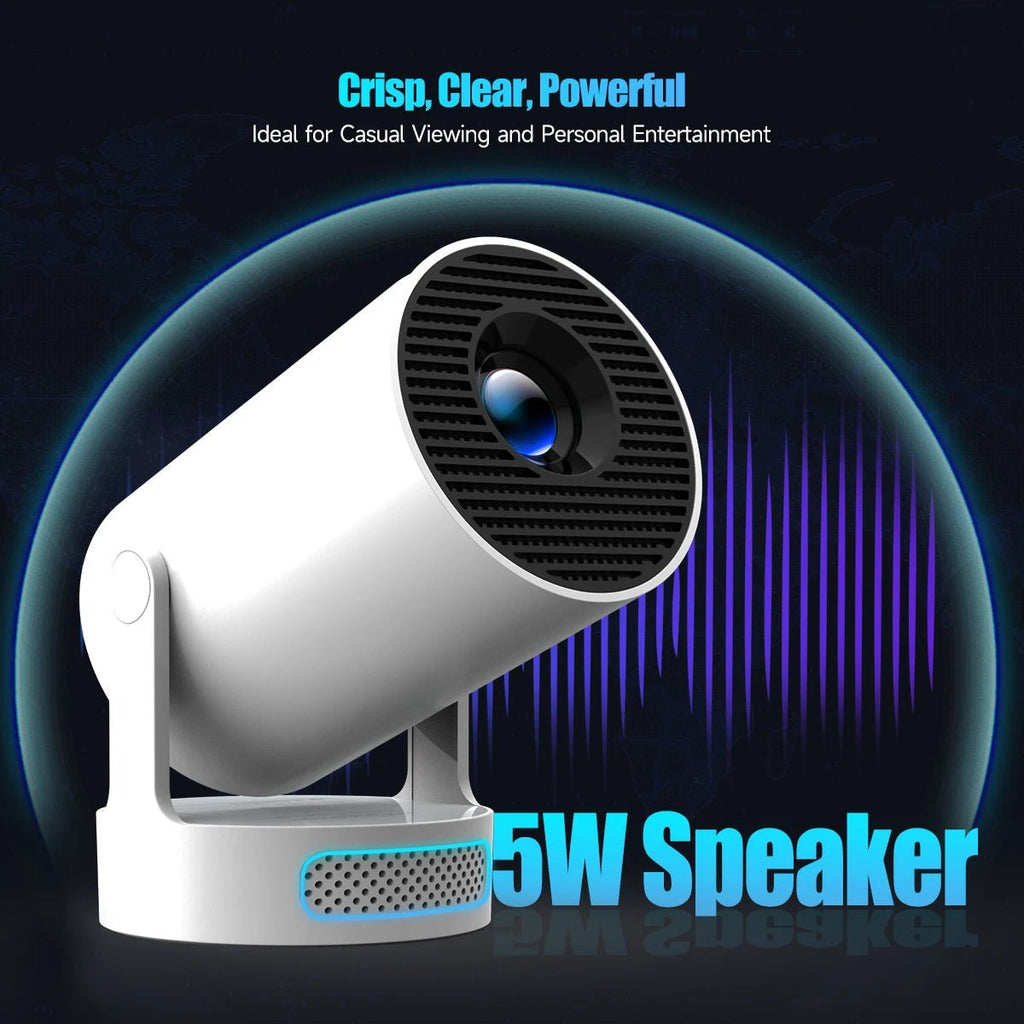 Magcubic HY300 Pro + Projector 8K 720P With 5W Speaker Android 14 8000 Lumens WiFi 6 BT5.4 Outdoor Video Home Theater Projector - Magcubic Store