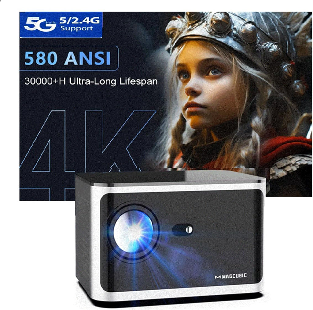 Magcubic HY350 Projector Android 11 4K 1080P 580ANSI Wifi6 Voice Control Allwinner H713 Electronic Focus BT5.0 Home Projetor - Magcubic Store