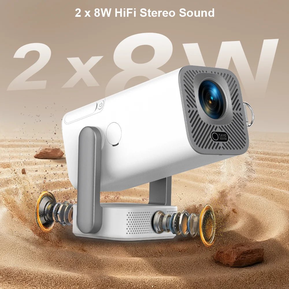 ThundeaL Full HD Projector TD80Pro 1080P 4K Projetor 750Ansi Mini Portable Proyector TD80 Pro TD80W Upgrade Home Movie Video - Magcubic Store